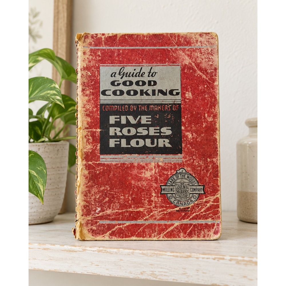 Vintage Five Roses Flour Cookbook Canada 1946 Food Calendar Ephemera